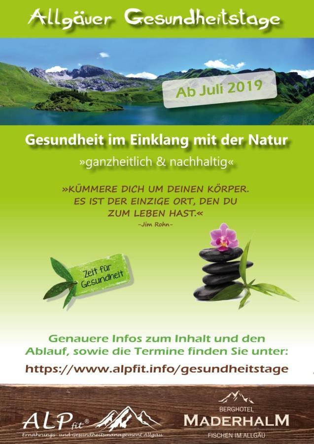 Berghotel Maderhalm Garni Oberstdorf Exteriér fotografie